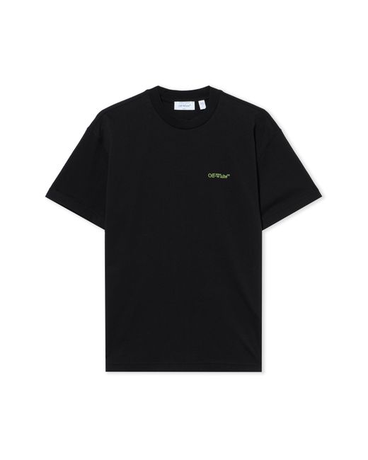 Off-White c/o Virgil Abloh Black Arrow Leaves T-Shirt