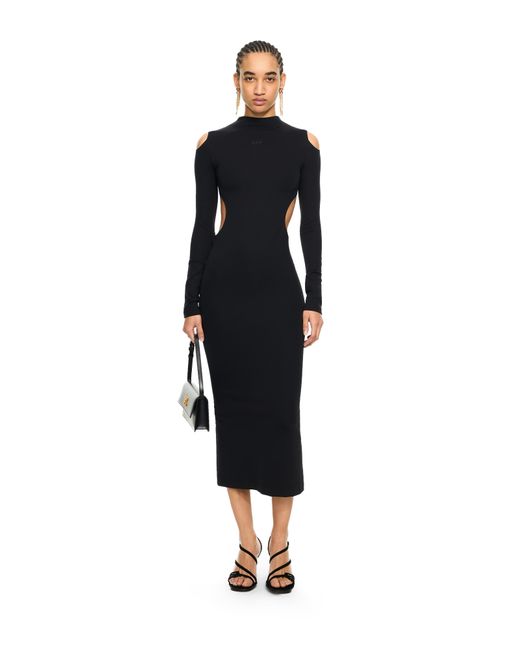 Off-White c/o Virgil Abloh Black Sleek Meteor Dress