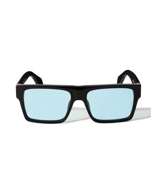 Off-White c/o Virgil Abloh Black Casper Light Lens Sunglasses
