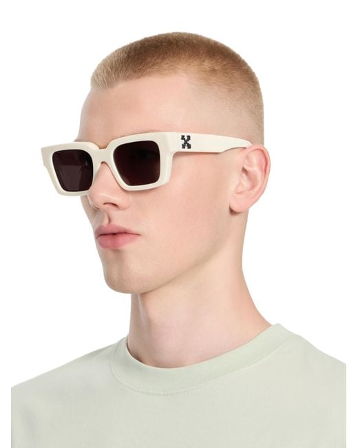 Off-White c/o Virgil Abloh Pink Dark Virgil Sunglasses