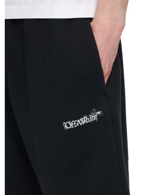 Off-White c/o Virgil Abloh White Heraldic Arrow Skate Sweatshort for men