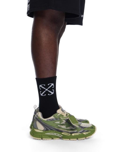 Off-White c/o Virgil Abloh Green Be Right Back Sneakers for men
