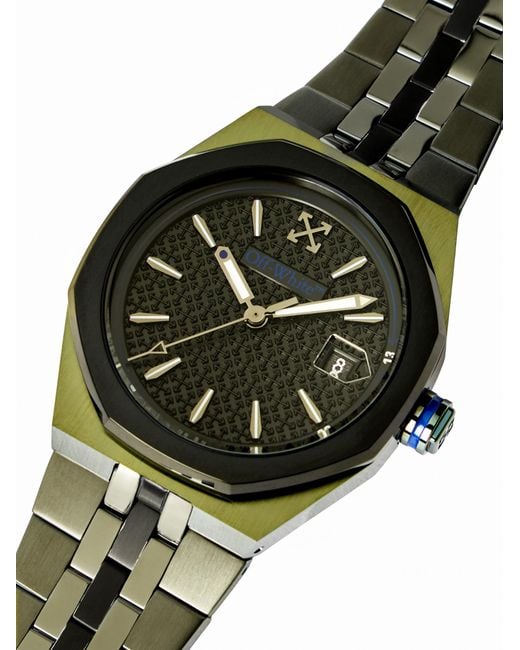 Off-White c/o Virgil Abloh Green "Signal" Watch for men