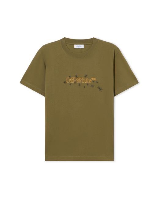Off-White c/o Virgil Abloh Yellow Ants Arrow T-Shirt for men