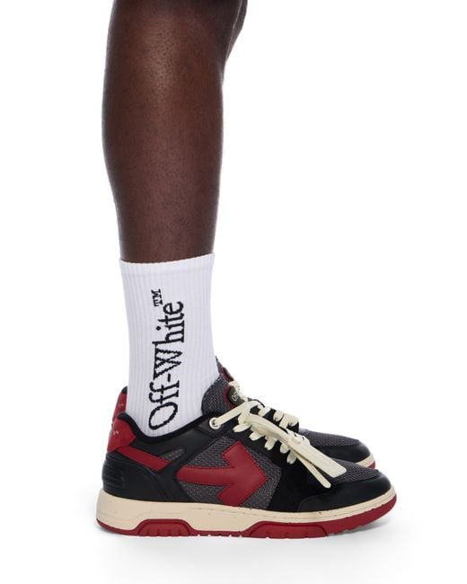 Off-White c/o Virgil Abloh White Out Of Office Slim Sneakers for men