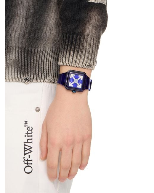 Off-White c/o Virgil Abloh Blue "Proto 01" Watch for men