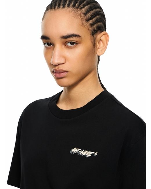 Off-White c/o Virgil Abloh Black Shadow Logo T-Shirt