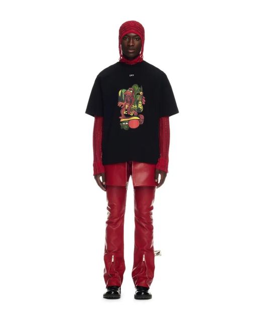 Off-White c/o Virgil Abloh Black Nana Arrow T-Shirt for men