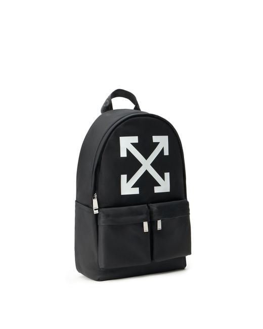 Off-White c/o Virgil Abloh Black Full Arrow Backpack for men