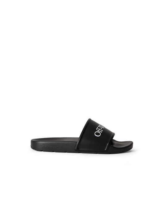 Off-White c/o Virgil Abloh White Bookish Sliders for men