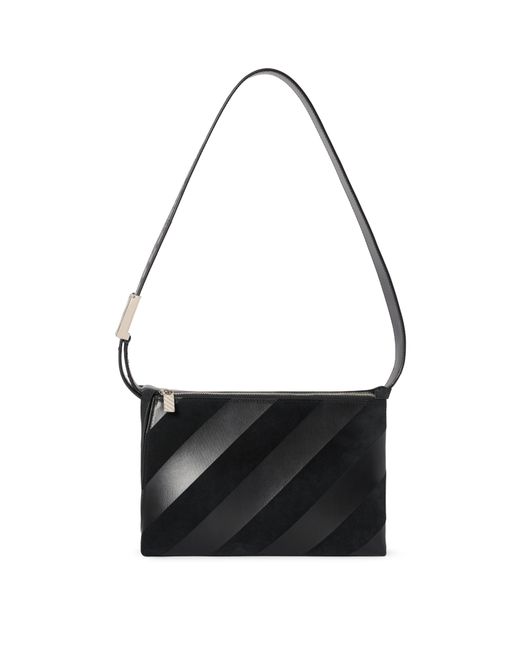 Off-White c/o Virgil Abloh Black Sandbag 404 Diagonal Bag