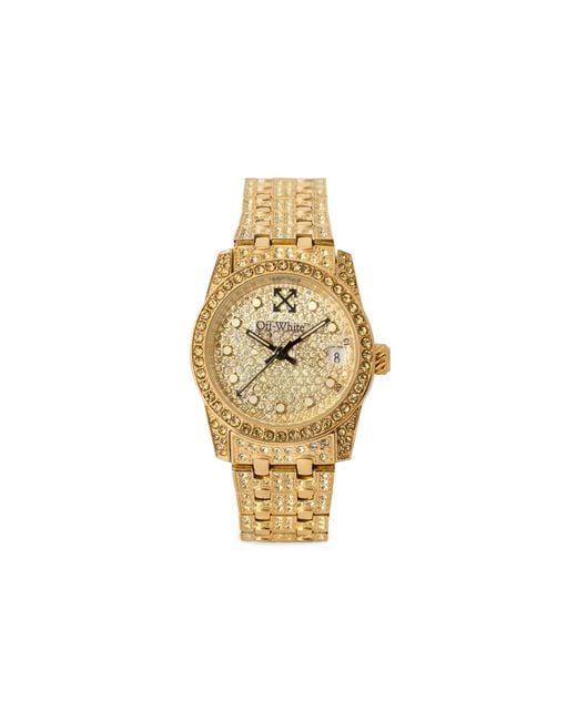 Off-White c/o Virgil Abloh Metallic "Discreet" Watch
