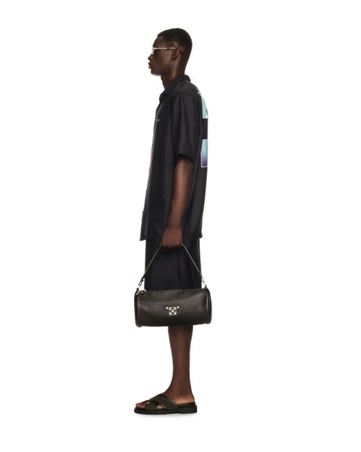 Off-White c/o Virgil Abloh White Jitney Quote Gym Bag for men