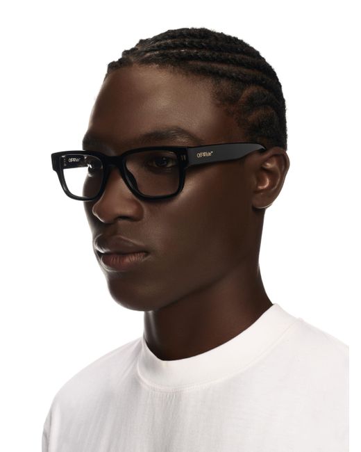 Eyewear Style 7V di Off-White c/o Virgil Abloh in Black