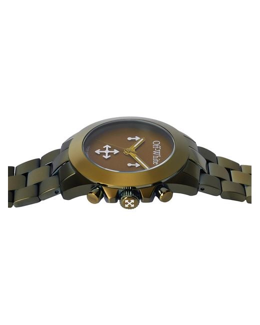 Off-White c/o Virgil Abloh Green "Reset" Watch for men