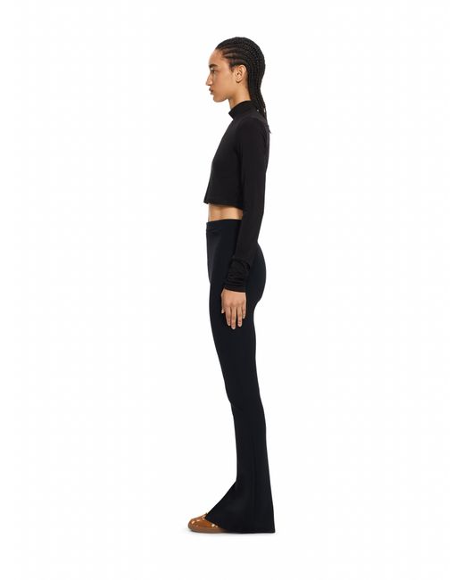 Off-White c/o Virgil Abloh Black Off Stamp Sleek Split Leggings