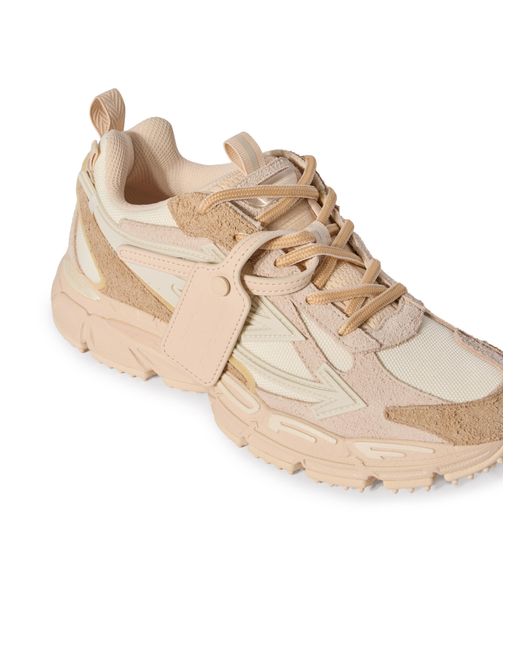 Off-White c/o Virgil Abloh White Be Right Back Suede Sneakers