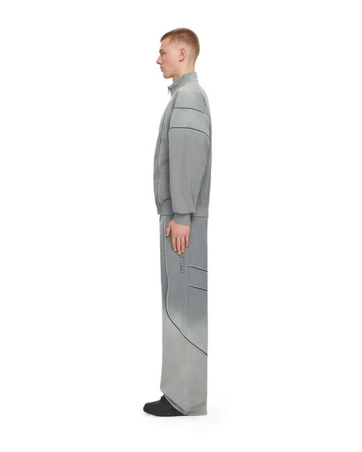 Off-White c/o Virgil Abloh Gray Offline Gradient Tracktop for men