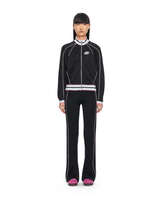 Off-White c/o Virgil Abloh Black Fluid Track Slim Pants