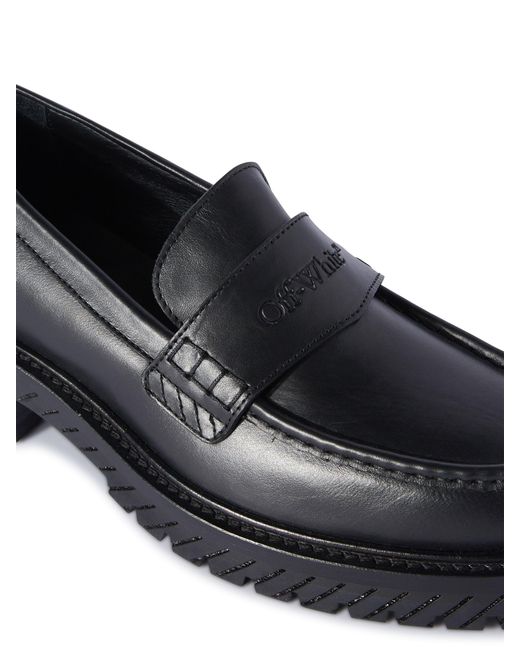 Off-White c/o Virgil Abloh Blue Combat Loafer