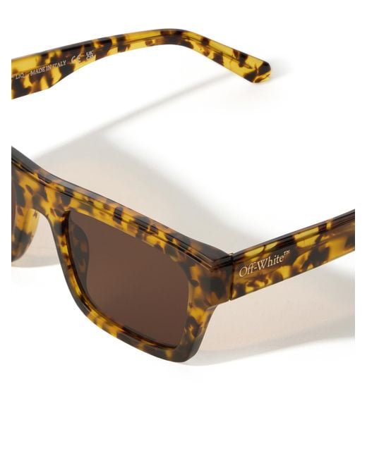 Off-White c/o Virgil Abloh Blue Flint Lens Sunglasses