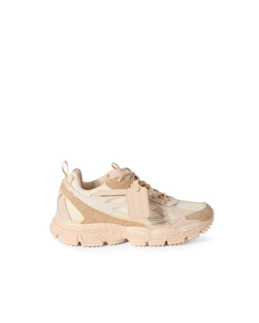 Off-White c/o Virgil Abloh White Be Right Back Suede Sneakers