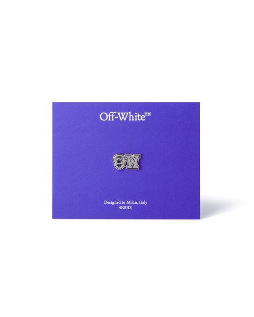 Off-White c/o Virgil Abloh White Initials Dubraw Charm for men