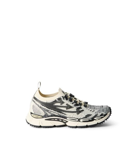 Off-White c/o Virgil Abloh White Be Right Back Knit Sneakers