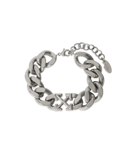 Off-White c/o Virgil Abloh White Arrow Chain Bracelet for men