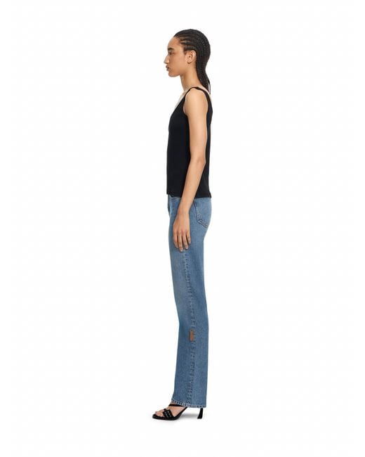Off-White c/o Virgil Abloh Black Off Stamp Rib Tank Top