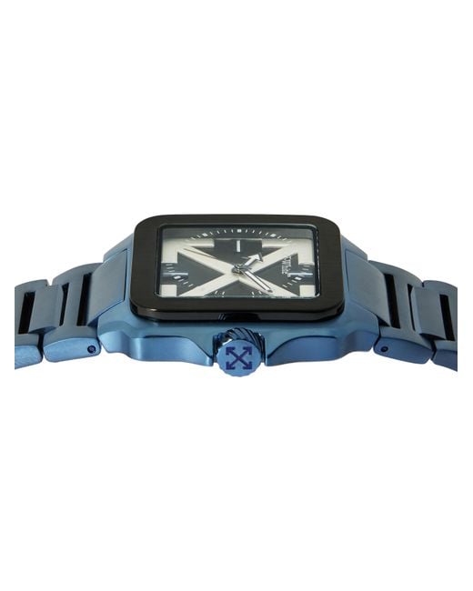 Off-White c/o Virgil Abloh Blue "Proto Layer" Watch for men