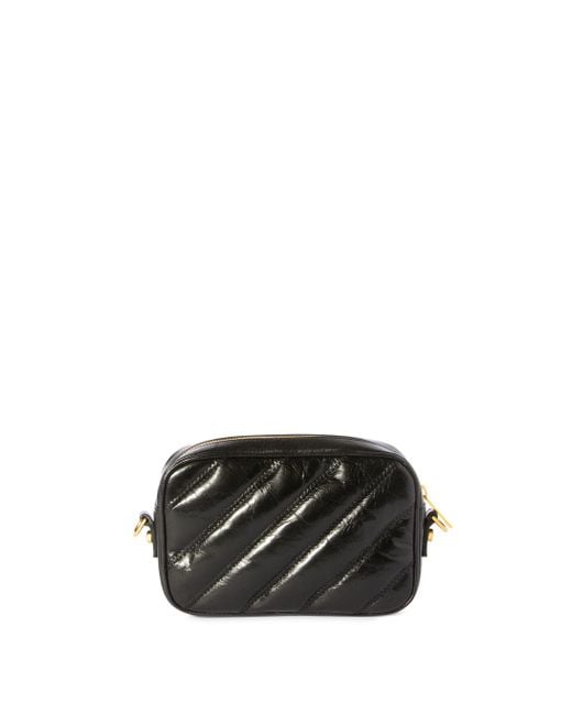 Off-White c/o Virgil Abloh Black Quilted Camera Bag