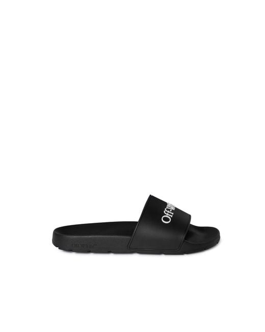 Off-White c/o Virgil Abloh White Bookish Sliders for men