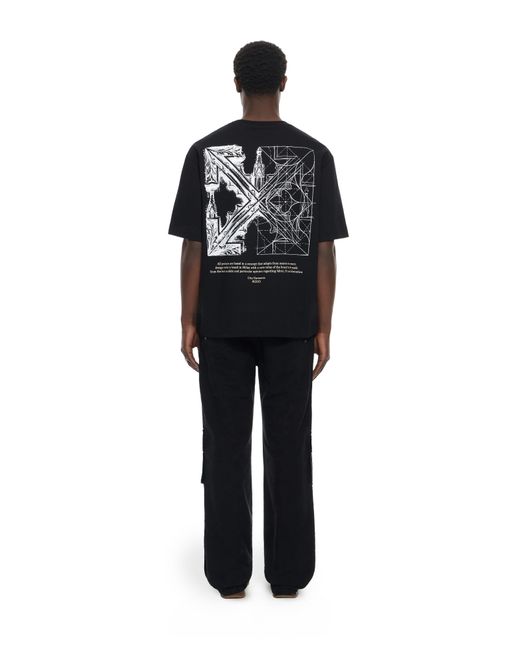 Off-White c/o Virgil Abloh Black Garment-Dyed Multi-Pocket Relaxed Pants for men