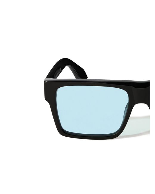Off-White c/o Virgil Abloh Black Casper Light Lens Sunglasses