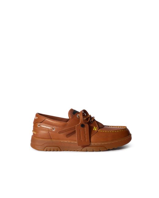 Off-White c/o Virgil Abloh Brown Snoooafer Sneakers for men