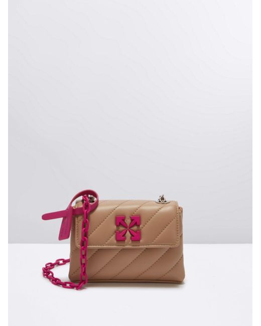 Womens Bags Crossbody bags and purses Off-White c/o Virgil Abloh Leather Arrows-motif Crossbody Bag in Pink 