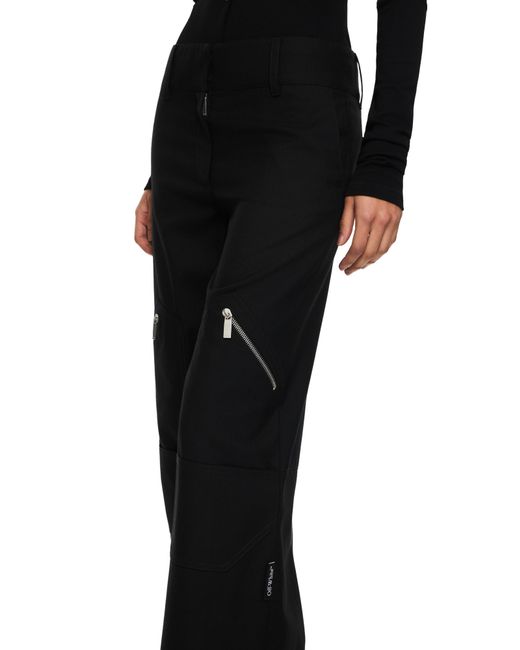 Off-White c/o Virgil Abloh Black Gabardine Cargo Pants