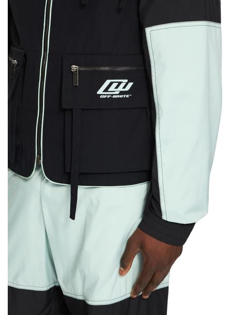 Off-White c/o Virgil Abloh Black Cordura Multipocket Vest for men