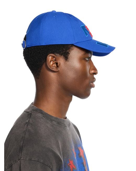 Off-White c/o Virgil Abloh Blue Arrow Shadow Baseball Cap for men