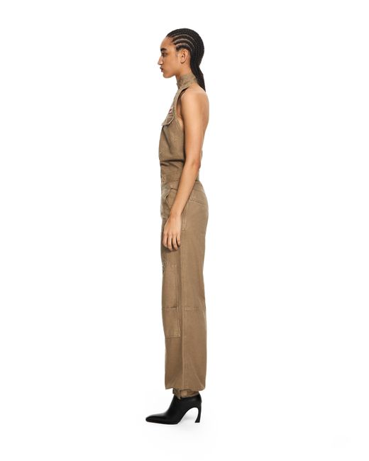 Off-White c/o Virgil Abloh Natural Canvas Pocket Jumpsuit