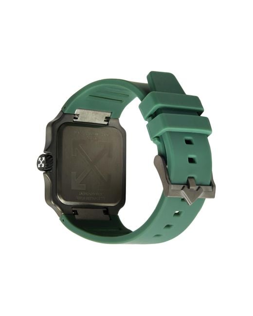 Off-White c/o Virgil Abloh Green "Proto Layer" Watch for men