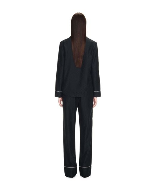 Off-White c/o Virgil Abloh Blue Off Jacq Pajama Ls Shirt