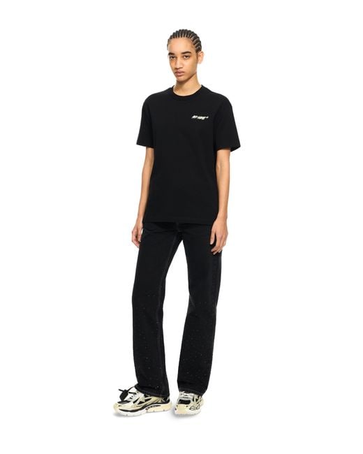 Off-White c/o Virgil Abloh Black Shadow Logo T-Shirt