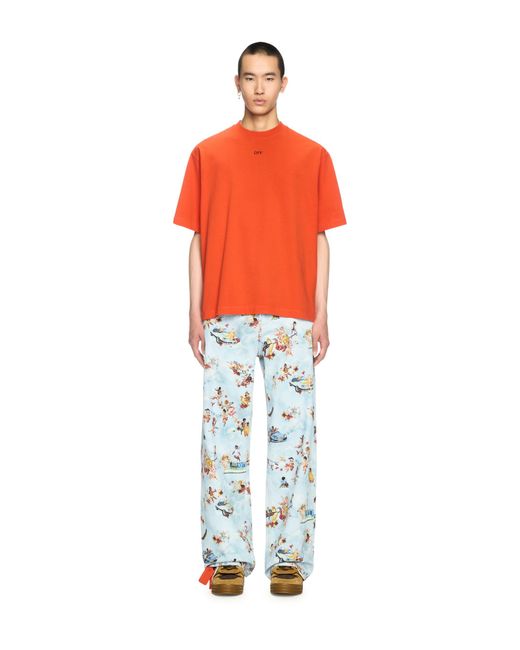 Off-White c/o Virgil Abloh Orange Vibe Arrow T-Shirt for men