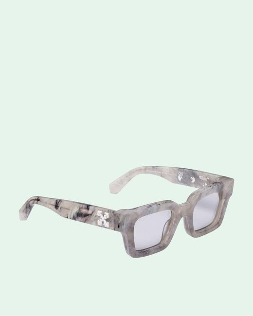 Off-White c/o Virgil Abloh Gray Virgil Sunglasses for men
