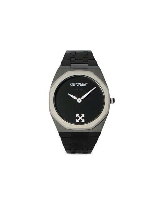 Off-White c/o Virgil Abloh Black "On Time" Watch for men