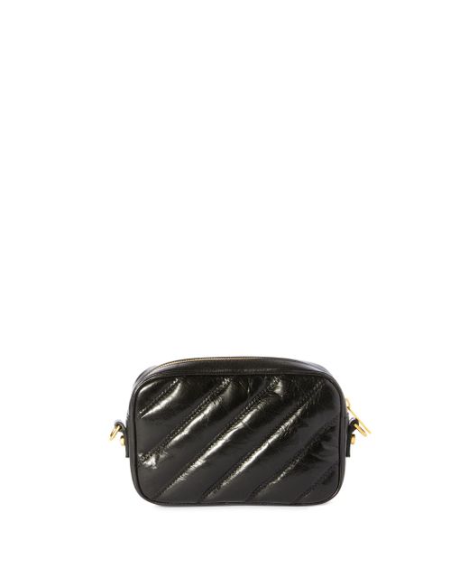 Off-White c/o Virgil Abloh Black Quilted Camera Bag
