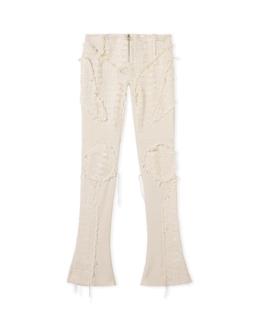 Off-White c/o Virgil Abloh Natural Tweed Slim Pants