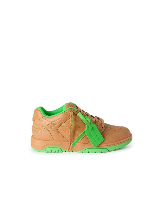 Off-White c/o Virgil Abloh Green Out Of Office Sneakers for men